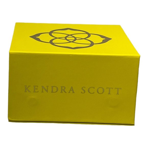 Kendra Scott Gift Bag and Gift Box Set Yellow and Gold Logo - Picture 8 of 10